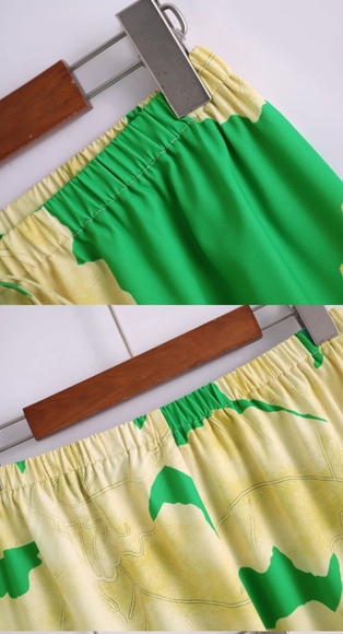 ❤️NWT SET of Boho Tropical Print Pants & Kimono Duster Beach Cov… - Picture 8 of 16